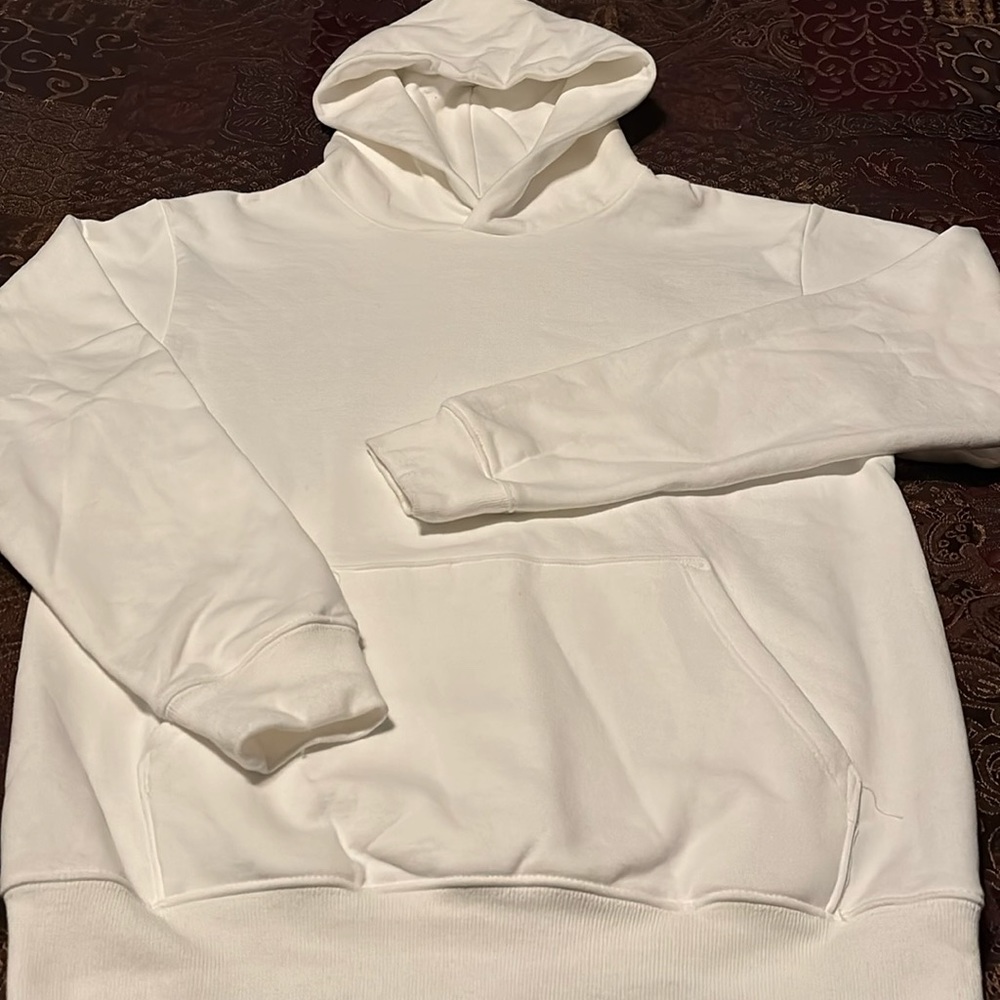 Sporty And Rich Fleece Lined Long Relaxed Hoodie